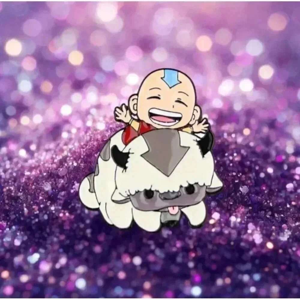 Nickelodeon Avatar the Last Airbender Aang and Appa Enamel Pin